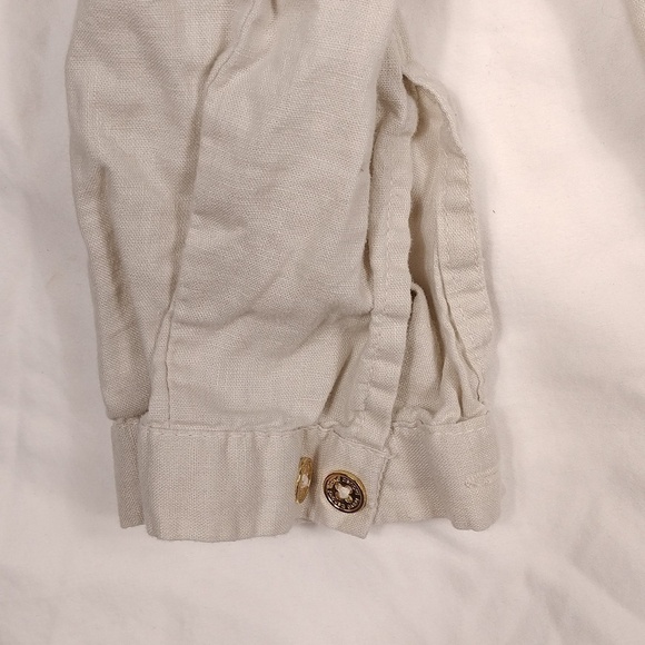 Harve Bernard women's button 3/4 sleeved top size small - Picture 5 of 9